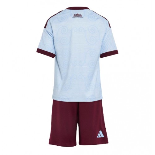 Aston Villa Replika Tredje Tröja Barn 2026-27 Kortärmad (+ Korta byxor)